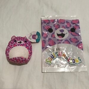 Squishmallows Rossi McDonald's Happy Meal Toy 2025 Cheetah